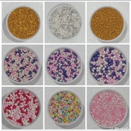 *PARTY WORLD* TRIMIT CAKE SPRINKLE MIXED HEART SPRINKLE/ MIXED STAR SPRINKLE/ PEARL CAKE DECORATIONS