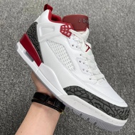 Nike/Nike [Selected Pure Original] Factory Ready Stock Support Real Shot 345 Spizike Low "Team Red W