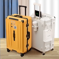 【1994HOME】New Style Multifunctional Aluminum Frame Luggage Extendable Password Case Trolley Suitcase