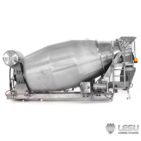LESU Spare Parts Concrete Mixer Cement Bucket KIT Model For 1/14 Hydraulic RC Mixer 6*6 Tractor Truc