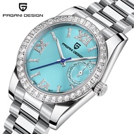 PAGANI DESIGN Women's Watch Luxury Brand Diamond Quartz Watch Fashion Simple Women's Watch AR Sapphire Glass Watch