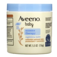 Aveeno Eczema Therapy Itch Relief Balm with Colloidal Oatmeal &amp; Ceramide for Dry Itchy Skin Non-Greasy Steroid- Fragrance- &amp; Paraben-Free Moisturizing Skin Protectant Cream 312g /  Baby Fragrance 156g อาวีโน ครีมแก้ผิวแห้ง แก้ค