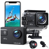 WOLFANG GA300 4K60FPS Action Camera 24MP Waterproof 40M Underwater Camera EIS Stabilization WiFi Wid