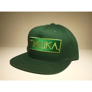 [Spun Shop] Mishka Cyrillic Box Snapback Cap Baseball Five-Piece Five-Point Retro