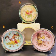 2000年 迪士尼 絕版 限定 小熊維尼 SEGA 景品 非賣品 桌上 時鐘 小豬 皮杰 跳跳虎 時鐘