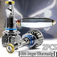 2PCS Motorcycle Headlights Y9 Pro Headlamps H7 H11 Canbus Y6 H4 LED Car Headlight 6500k Mini Lens He