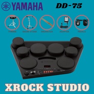 Yamaha DD-75 Portable Digital Drums with S2E And Drum Throne And Accessories ( DD75 / DD 75  )