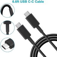 สายชาร์จ Samsung S20 S22 Ultra หัวชาร์จเร็ว PD Super Fast Charger Adapter ชาร์จเร็วสุด 45W USB C to USB C Cable สำหรับS20 S21 NOTE10/A90/80/S10/S9/S8/OPPO/VIVO 50/XIAOMI MI 10 9 HUAWEI P40/30