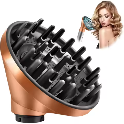 Compatible with Dyson Curling Wand Diffuser for Wavy Curls, Dyson 2-in-1 Drying Hood Diffuser Stylin