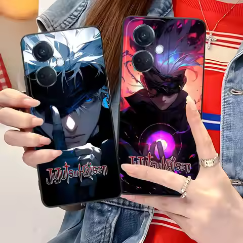 Jujutsu Kaisen Satoru Gojo Phone Case for OPPO Reno 14 13 12 11 10 9 8 7 6 5 F T Pro 5G Colorful Pri