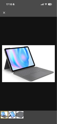 Logitech Combo Touch for iPad Air 13” (M2/M3) warranty until Aug 2026