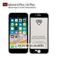 Full Cover Tempered Glass Color 5D Iphone 6 Plus / 6s Plus