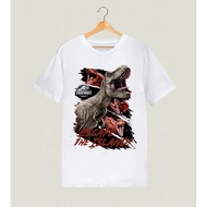 SG2 Jurassic World Escape The Island Jurassic Park Movie Casual T-shirt Short Sleeve Printed 90s Jur