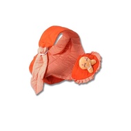 Baby Side Carrier Lusty bunny Doll Hat