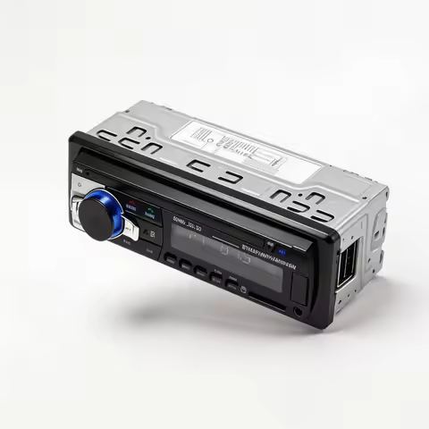 Bluetooth Car Radio MP3 Player USB SD Card FM Transmitter Single DIN Vehicle Music Audio Player