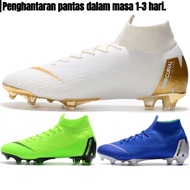 Mercurial Superfly VI 360 FG ‌Kasut Bola Soccer shoes Football boots Paku Panjang Sesuai Padang Sint