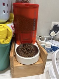 Petkit solo 餵食器 木制加高支架