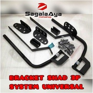 SHAD 3P sidebox Bracket universal system original SHAD 23 35 36 sh23 sh35 sh36 side box Bracket