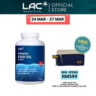 LAC Primax Fish Oil 1468mg (120 Softgels) [Exp Mar 2027] 01404590