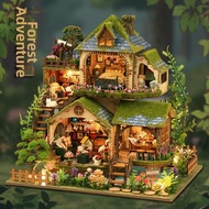 3D Enchanted Forest Miniature DIY House Kit
