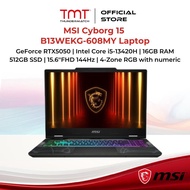 MSI Cyborg 15 B13WEKG-608MY Laptop | GeForce RTX5050 | Intel Core i5-13420H | 16GB RAM 512GB SSD | 1