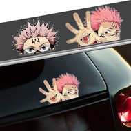 sticker kereta sticker custom Spell Back to Battle Body Sticker Fu Hei Hui Gojo Go Two-Dimensional N