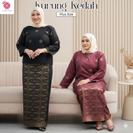 Plus Size Baju Kurung Kedah Size 9xl-12xl I Baju Kurung SongketI Plus Size I