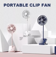 2000mAh USB 充電簡易可調角度方向夾式迷你強力風扇連堅固掛鉤  sasckp 2000mAh USB Rechargeable Easy Angle and Direction Adjust