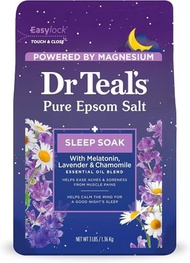 Sleep soak 浴鹽 with Melatonin, Lavender & Chamomile Essential Oils (平行進口貨品)