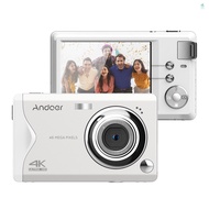 Andoer 3.0-inch TFT Portable Digital Camera 48MP 4K Ultra HD 16X Zoom Auto Focus Self-Timer Face Det