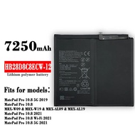 【Far East】Replacement battery for Huawei Tablet HB28D8C8ECW-12 Battery BAH3-W59 W09 AL00 MatePad Pro