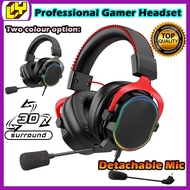 RGB Headset for Professional Gamer G3 G9000 Gaming Headset Computer Accessories 5.1 Game Headset Ste