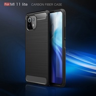 Casing For Xiaomi11 Xiaomi11T Xiaomi10T Xiaomi 11 11T 10T Pro Lite Ultra 4G 5G Phone Case Luxury Ultra Thin Rubber Shockproof Silicone Carbon Fiber Cover