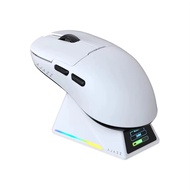 AJAZZ | AJAZZ AJ159 APEX Tri-mode Gaming Mouse with Magnetic Charging Dock 42000DPI PAW3950 APXE 800