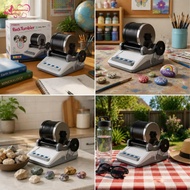 [Abbraccia] Rock Tumbler Adults Gift Science Experiment Geology Enthusiasts Physics Educational Toy 
