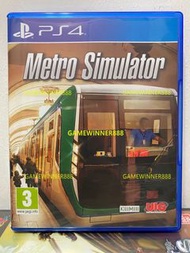 《今日快閃價》（中古二手）PS4遊戲 模擬地鐵2021 模擬地鐵21 Metro Simulator 21 / Metro Simulator 2021 地鐵模擬器2021 地鐵模擬器21 歐版英文版