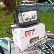 LAMPU DEPAN CR7 LED 2 TITIK WARNA BIRU IMPORT | MOTOR YAMAHA RX KING