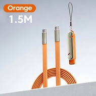KEBETEME USB Type-C/USB Type-C Mobile Device Cable With Foldable Phone Stand 1.5M OTG Adapter For Un