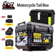 Motorcycle Box Tail Box for Motorcycle trunk Waterproof storage box Heavy-duty universal Motorcycle