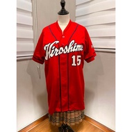 HIROSHIMA CARP kuroda 15 baseball jersey M 3606