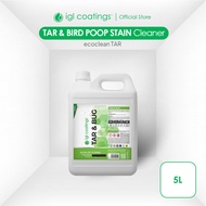 IGL Coatings Ecoclean Tar - Pencuci Kereta Tugas Berat Pembersih Jalan Lumpur Tough Tar Noda (5L)