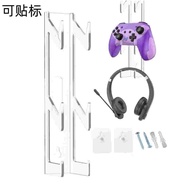 Handle Holder 2 Earphone Holder Nail-Free Remote Control Acrylic pcs Controller PS4PS5 Perforation-F