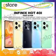 [Malaysia Set] Infinix Hot 40i | Hot 40 Pro | Hot 30i (128GB ROM | 4GB RAM) 1 Year Infinix Malaysia Warranty