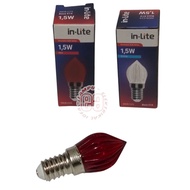 IN-LITE E14 INDB-C25 LED DECORATIVE LIGHT CHILI CANDLE BULB 1.5 W Quality