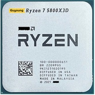 Ryzen 7 5800X3D R7 5800X3D 3.4 GHz 8-Core 16-Thread เครื่องประมวลผลซีพียู7NM L3 = 96M 100-000000651ซ