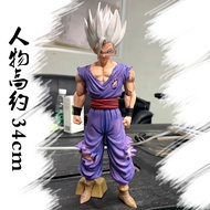 Dragon Ball SKY Beast Gohan Superhero Awakening White Hair White God Gohan Figure Decoration Model S