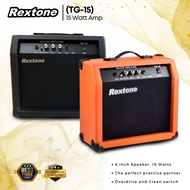 Rextone 15W Lead Guitar Amplifier Electric Amp Guitar Speaker TG15/TG-15