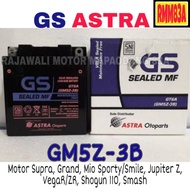 AKI BATTERY KERING GS ASTRA GM5Z-3B/GT6A ORI Supra Mio Sporty Jupiter