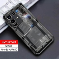 Softcase glasshp INFINIX NOTE 50 PRO 4G - Case hp NOTE 50 PRO 4G - Protector hp INFI NOTE 50 PRO 4G 