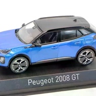 Norwell 1/43 Peugeot 2008 GT Peugeot 2008 Alloy Car Model Ornaments